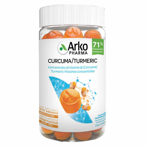 Arkogummies curcuma 60 gummies