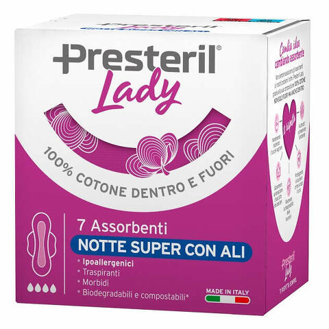 Assorbenti notte super ali 7 pezzi