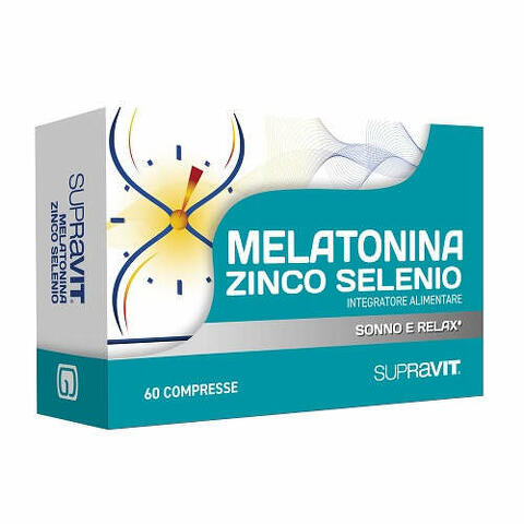 Melatonina zinco selenio 60 compresse