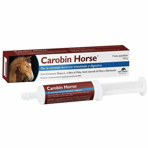 Carobin horse pasta appetibile siringa 100 g