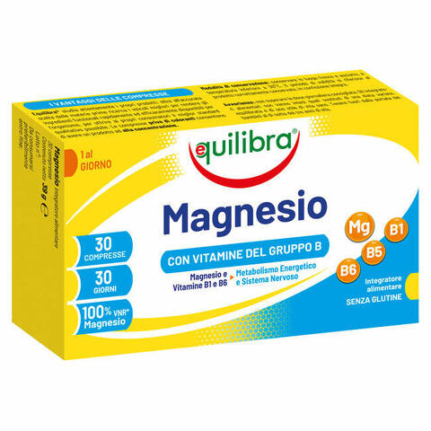 Magnesio con vitamine gruppo b 30 compresse