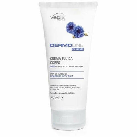 Dermoline crema fluida corpo fiordaliso 250 ml