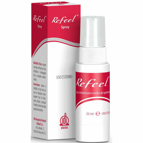 Refeel spray rivitalizzante e trofico dei genitali esterni femminili 20ml