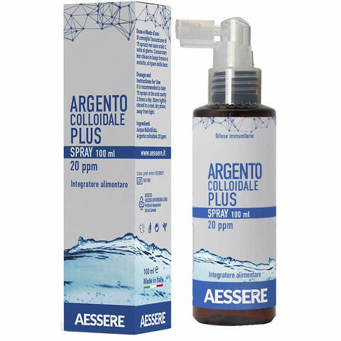 Argento colloidale plus 20ppm spray 100 ml