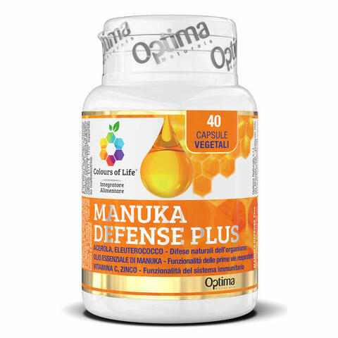 Manuka defense plus 40 capsule vegetali 495 mg