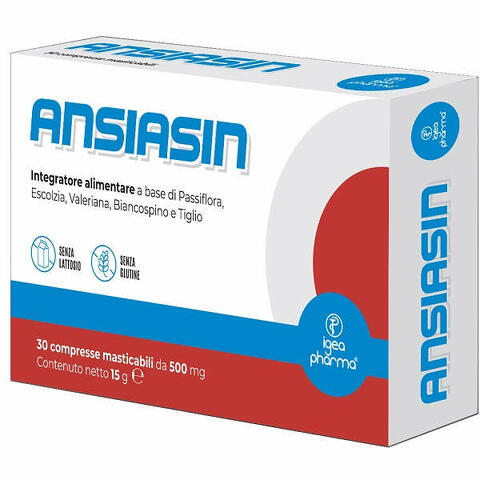 Ansiasin 30 compresse masticabili