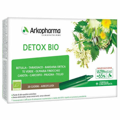 Arkofluidi detox bio 20 fiale