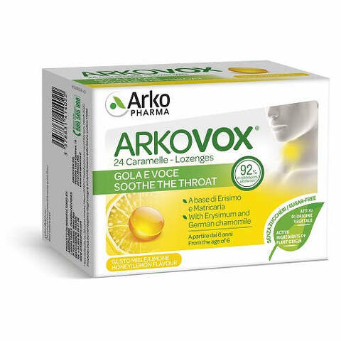 Arkovox miele/limone 24 caramelle