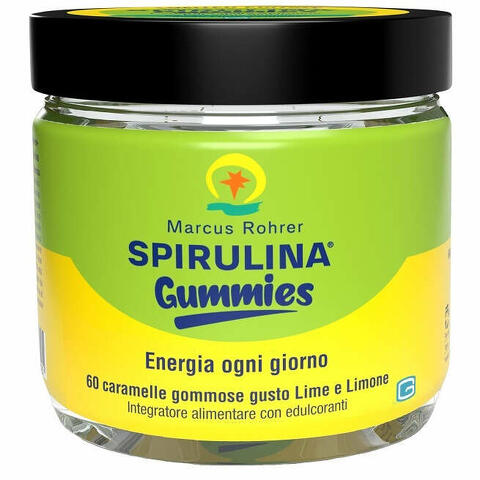 Marcus rohrer spirulina gummies 60 caramelle gommose