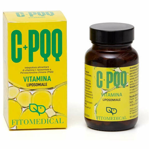 Vitamina c+pqq liposomiale 60 capsule