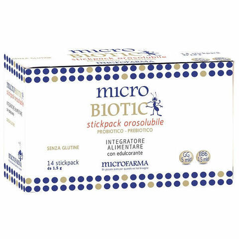 Microbiotic stick pack 14 bustine