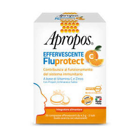 Fluprotect - Fluprotect effervescente c 20 compresse