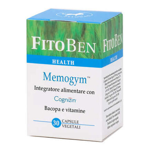 Memogym 30 capsule vegetali - Integratore con bacopa e vitamine