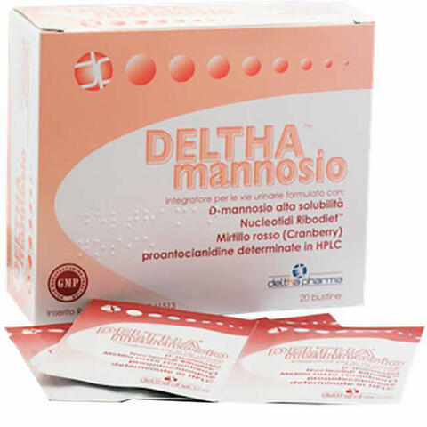 Deltha mannosio 20 bustine 60 g