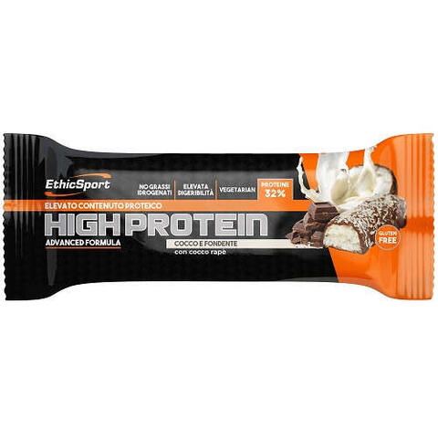 High Protein Cocco - Barretta Proteica 45 g con Cioccolato Fondente