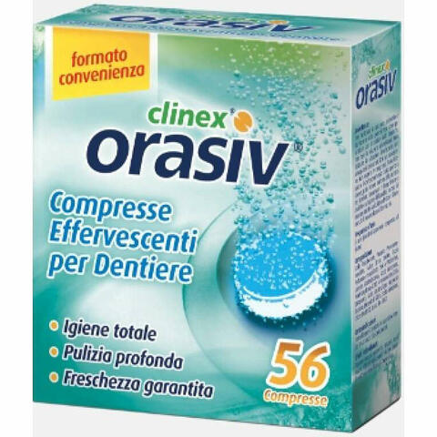 Orasiv clinex 56 compresse effervescenti