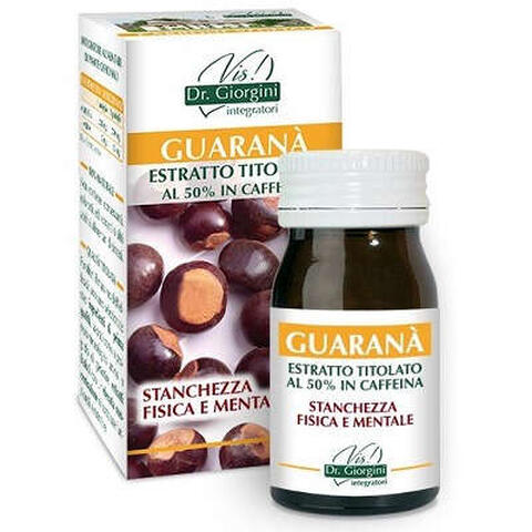 Guaranà estratto titolato - 60 pastiglie