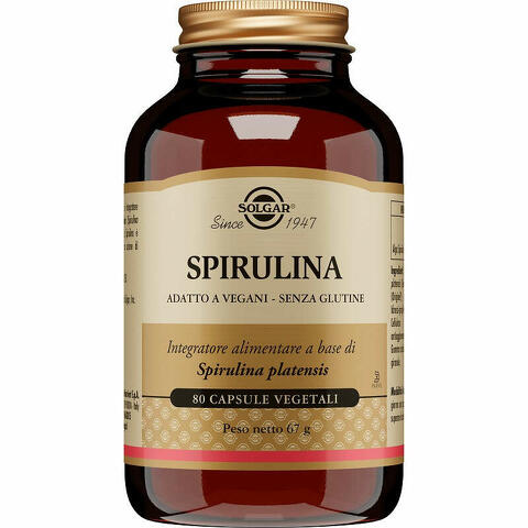 Spirulina 80 capsule veg