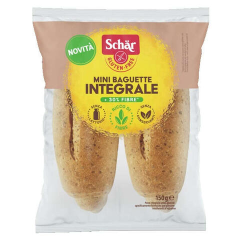 Mini baguette integrale 4 pezzi x 37,5 g