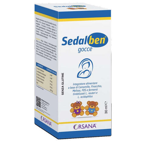 Sedalben Gocce 30ml - Integratore Relax Gusto Frutti di Bosco