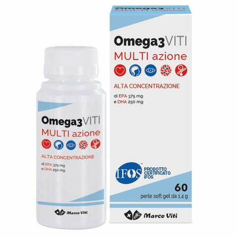 Viti omega3 multiazione 60 perle