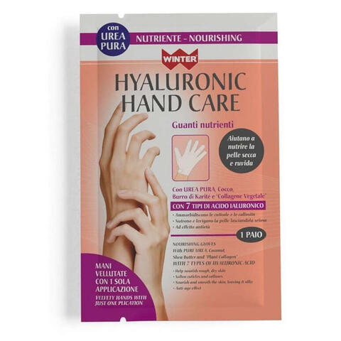 Winter hyaluronic hand care guanti nutrienti