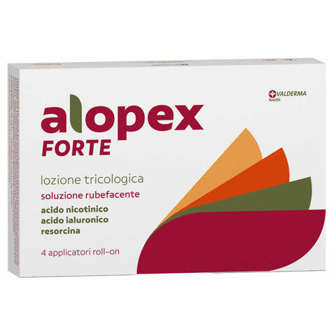 Alopex forte lozione rubefacente 4 roll on 40ml