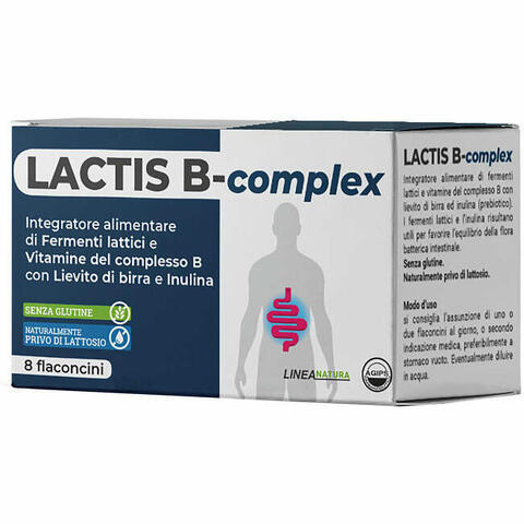 Lactis B-Complex 8 Flaconcini 10 Ml - Integratore Classico