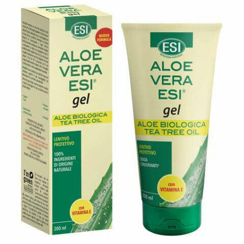 Esi aloe vera gel vitamina e + tea tree 200ml