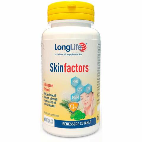 Longlife skin factors 60 tavolette