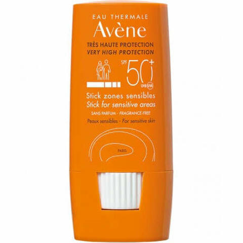 Avene eau thermale stick large zone sensibili 50+ 8 g