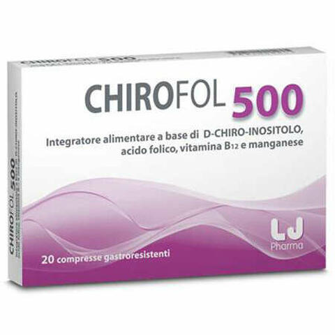 Chirofol 500 20 compresse gastroresistenti