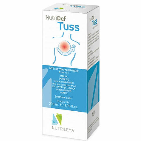 Nutridef tuss soluzione orale 200ml