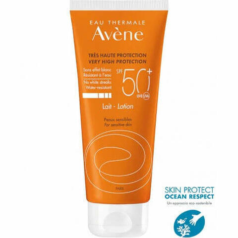 Eau thermale avene solare latte spf50+ 100ml nuova formula