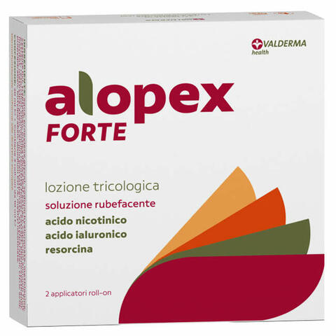 Alopex forte lozione rubefacente 2 roll on 20ml