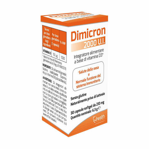 Dimicron 2000 ui 30 capsule softgel