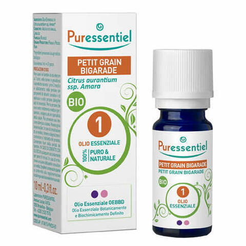 Puressentiel petit grain bigarade olio essenziale bio 10ml