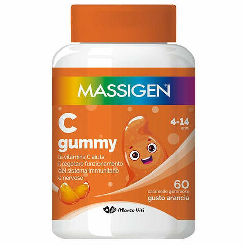 Massigen c gummy 60 caramelle