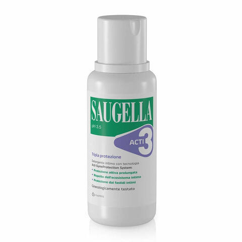 Saugella acti3 detergente intimo 250ml