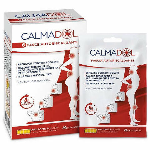 Calmadol fascia riscaldante pack 6 pezzi