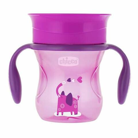 Chicco tazza perfect 360 rosa 12 mesi