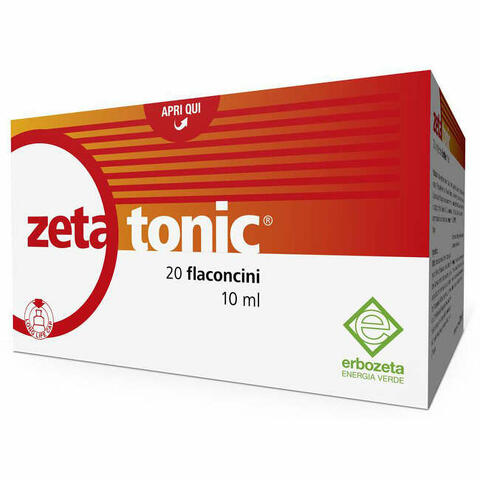 Zeta tonic 20 flaconcini 10ml