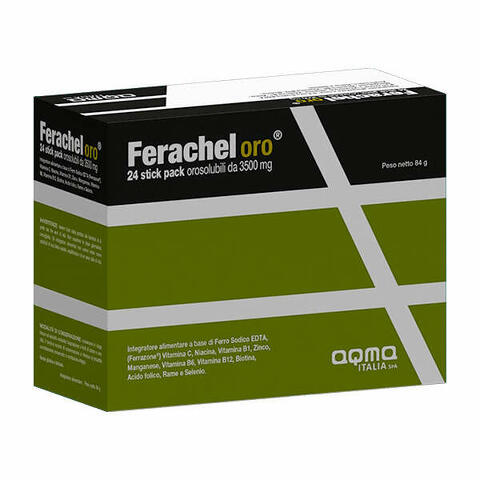 Ferachel oro 24 stick orosolubili