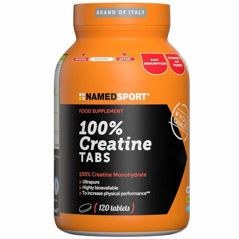 100% creatine tabs rb 120 compresse