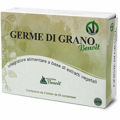 Germe di grano benoit 60 compresse da 500mg