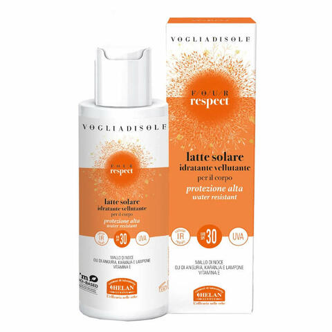 Vogliadisole respect latte solare spf30 150ml