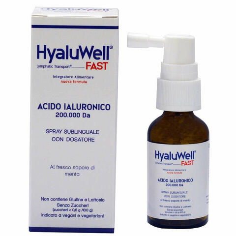 Hyaluwell fast spray sublinguale 20ml