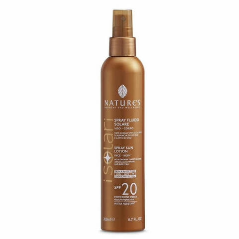 Nature's i solari spray fluido spf20 200ml