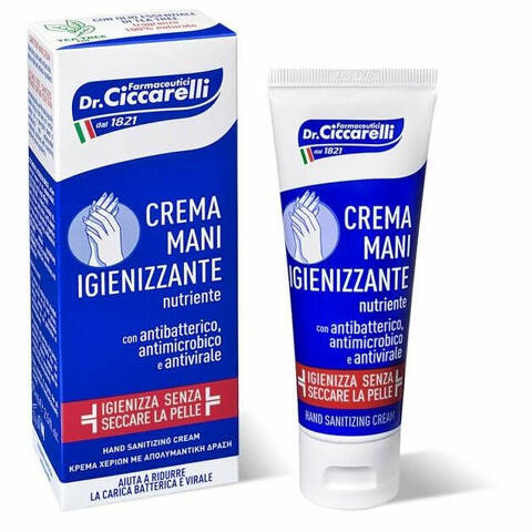 Ciccarelli crema mani igienizzante 75ml