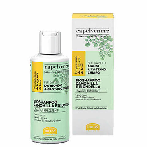 Capelvenere bioshampoo camomilla e biondella 200ml